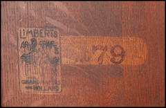 Charles Limbert brand and stenciled model number..."no 79".